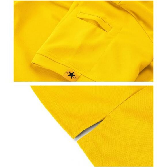 Mens Tactical Polo Shirt Short Sleeve Golf Collared Performance Athletic Tee - Picture 2 of 6